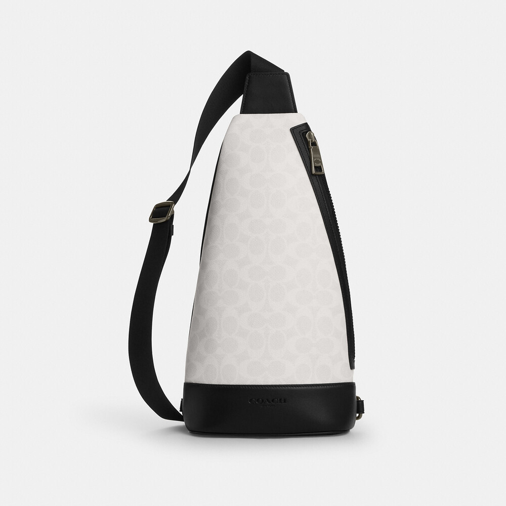 Coach Outlet Men's Dominic Sling Pack In Signature Canvas